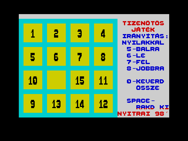V screenshot 4 for ZX Spectrum